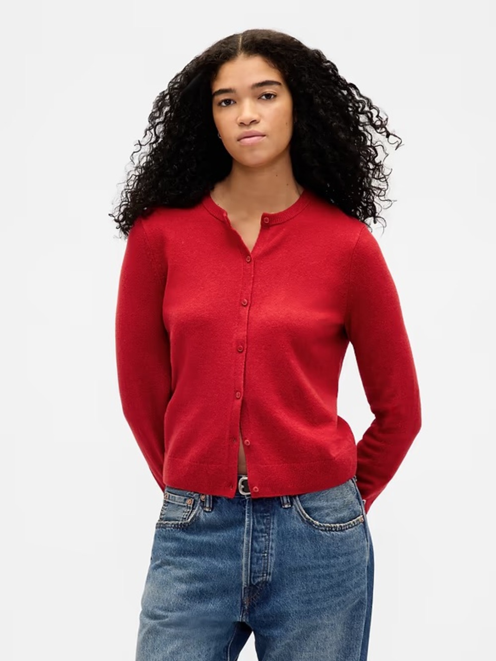 Gap CashSoft Crop Cardigan